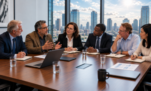 Collaborative Strategy Meeting with City Views